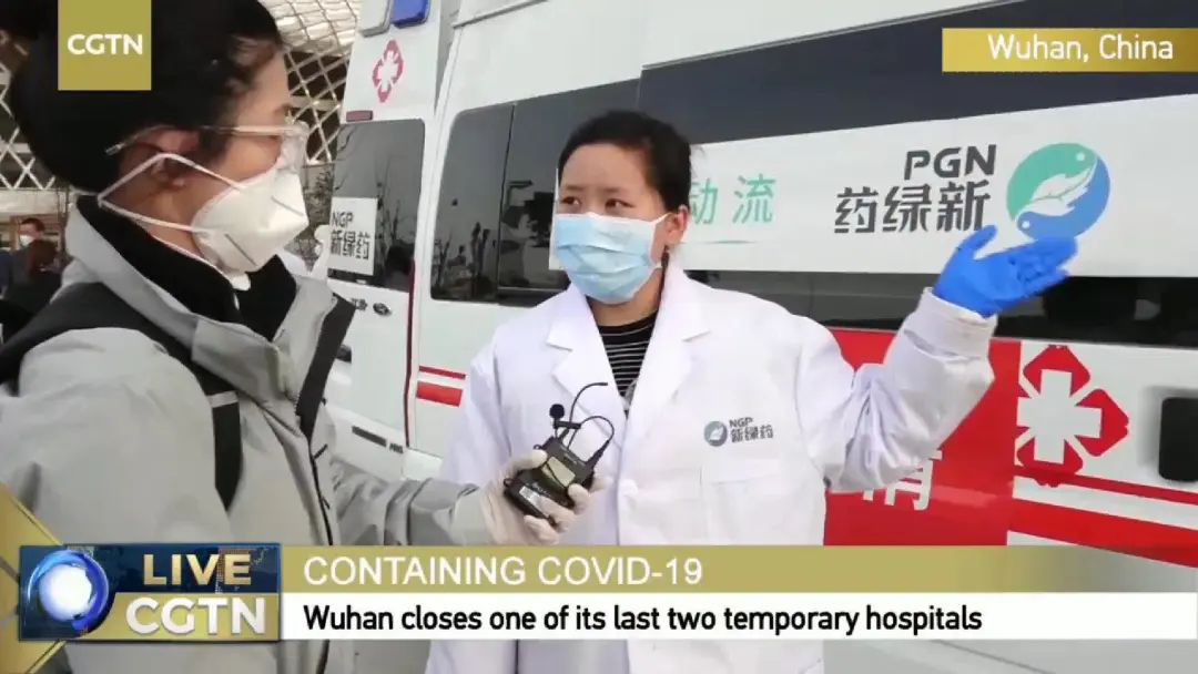  [Fight Against COVID-19] The Mobile Emergency Smart Pharmacy for TCM of NGP is Featured on CGTN.